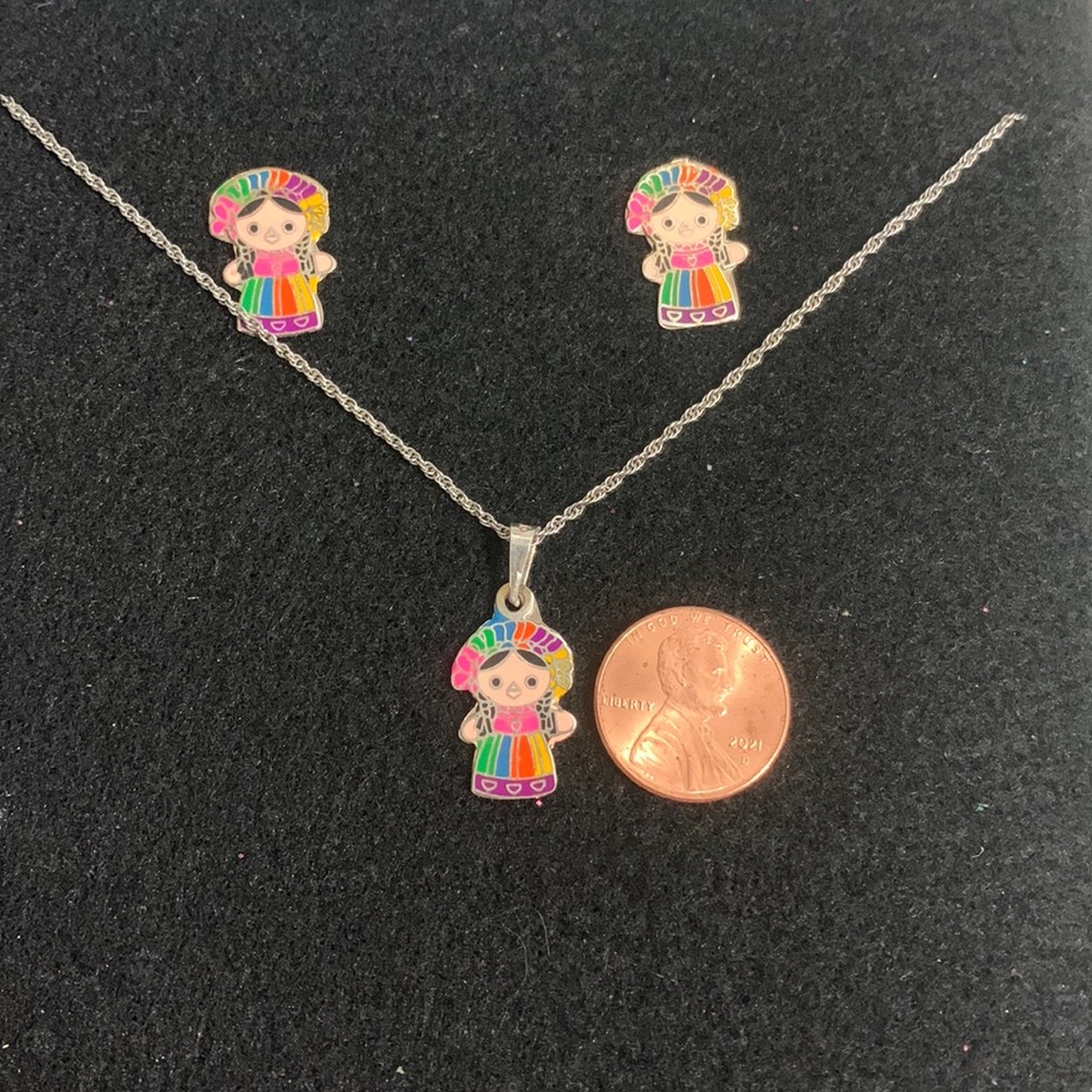 Set of sterling silver